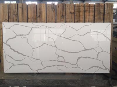 Elegant Design Calacatta Quartz Countertops , Luxury White Quartz Vanity Top