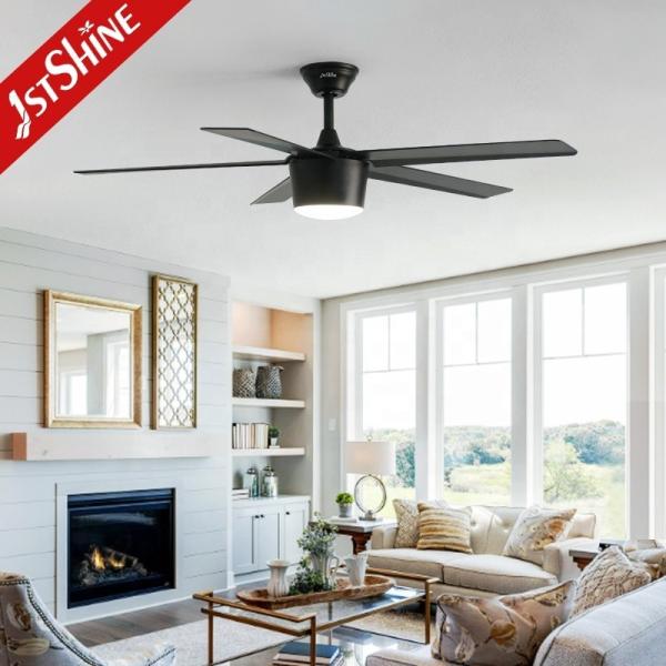 Ventilador de teto decorativo com comando remoto de 6 velocidades e motor de 10 anos
