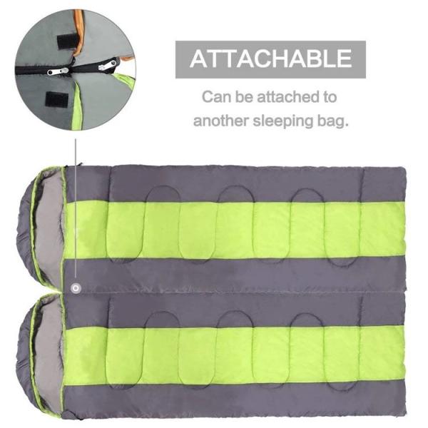 Envelope Style 210T plaid Military Sleeping Bag