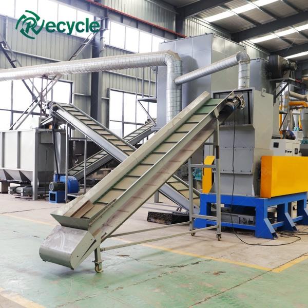 800-5000kg/h Radiator Copper Scrap Recycling Plant / Radiator Recycling Production Line