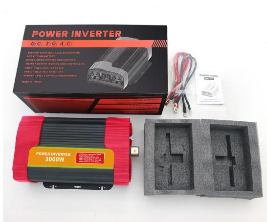 12V 24V To 220V Solar Photovoltaic Inverter Sine Wave Solar Charging Inverter