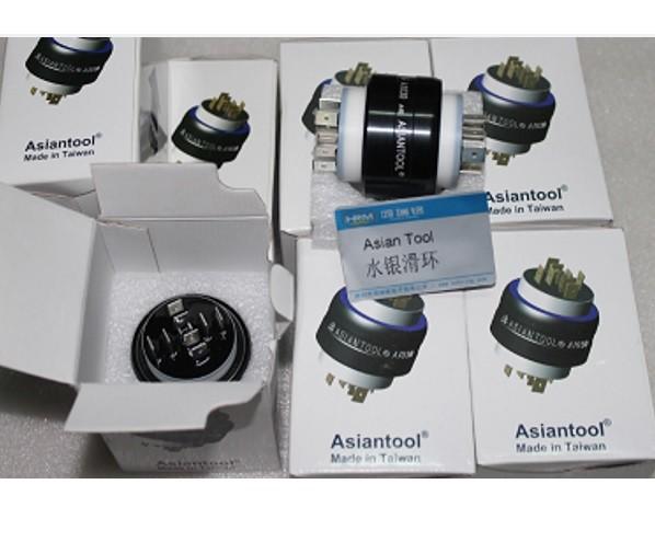 200RPM Mercury Slip Ring 10 Channel