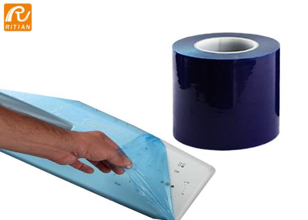Film protecteur de feuille de plastique de polyéthylène avec adhésif à base de solvant Type Taille personnalisée