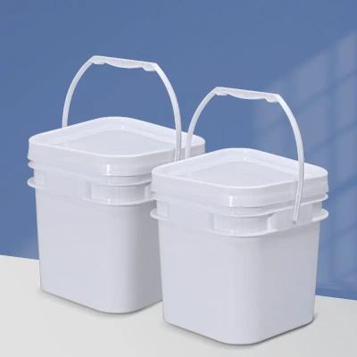 Sample Offered Plastic Lubricating Oil Bucket 16L 18L 25L 30L For Customization