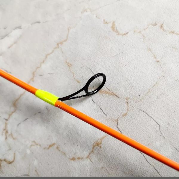 Portable Mini Carbon Fiber 45CM 55CM Ice Fishing Rod