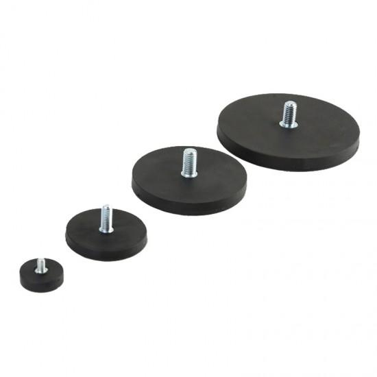Customization Rubber Covered Magnets Waterproof Neodymium Mounting Magnets
