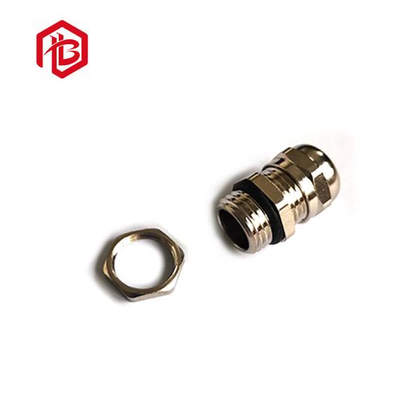 Cabo de plástico PG Tipo M Tipo de fios masculinos Conector à prova d'água IP68 Glândula de selos de nylon