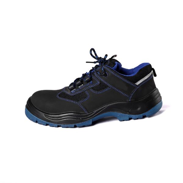 Shengjie OEM Steel Toe Kevlar Sole Work Shoes Microfiber Leather Mesh Upper PU Injection Outsole Safety Shoes