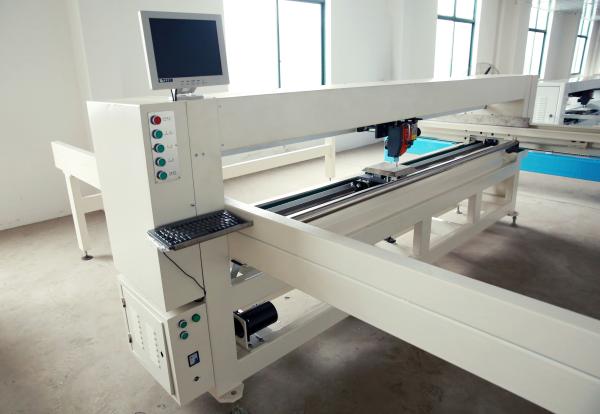 4500 * 3400 * 1400mm Mattress Quilting Machine , 2200 Needle / Min Quilting Sewing Machines