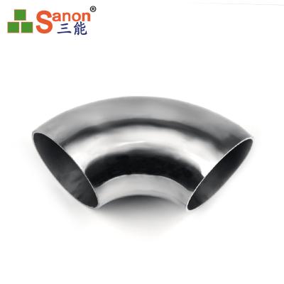 45 Degree Stainless Steel Weld Elbows 1.5mm Mirror Polished Sand Blasting