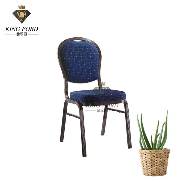 5.5kg Dining Stacking Banquet Chair 3 Layer Environmentally Paint