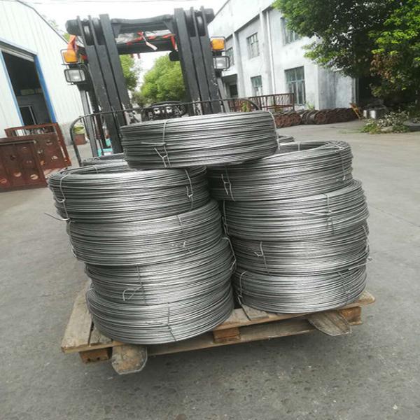 Fio de soldadura de rolamento Er4043 Er5356 5.0mm Dia With Aluminum Alloy