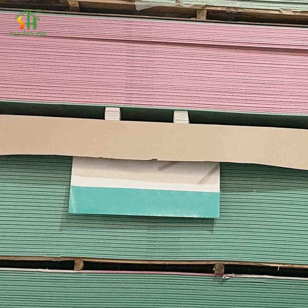 Modern 1220Mm*2440Mm Drywall for Fireproof Exterior Basement Common Feature Plaster Material with Paper Surface