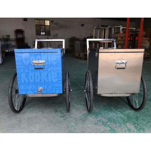 Africa popsicle ice cream cart,ice cream push cart with umbrella