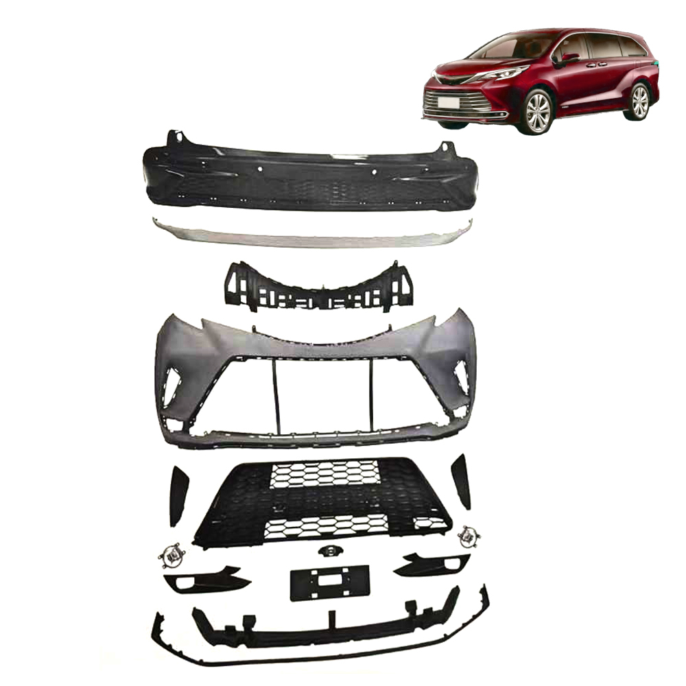 Car Front Bumper Fits for 2021-2023 Sienna Reference Number 52119-08907 53102-08040