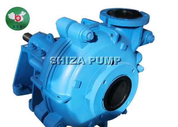 Centrifugal Cover Plate Liner Rubber Lined Slurry Pump Gear Reducer Driven
