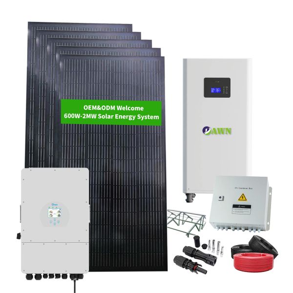 12kw LiFePO4 off Grid Solar System Complete Kit Price for Whole House Large Car Parking Solar Mounting System