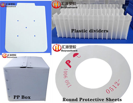 Printable White Corflute Sheets , Polypropylene Corrugated Sheet