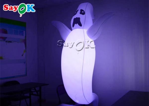 modelo inflável decorativo 5ft exterior For Parade Adornments do diodo emissor de luz Ghost de 1.5m