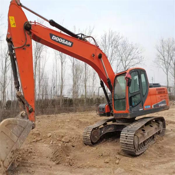 20 toneladas de excavadora usada lista para el trabajo y experimentada usada de Corea importada Doosan DX 220