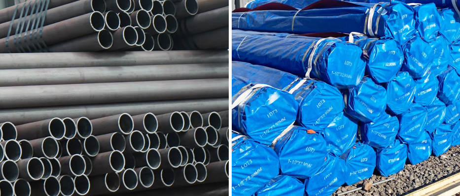 API 5L X60 ERW Carbon Steel Line Pipe 8 Inch SCH40 12 Meter Sour Service For Oil Transmission