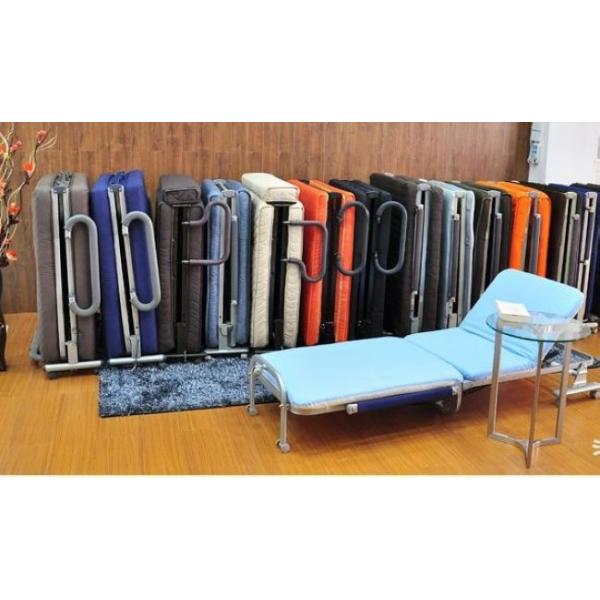 Mobile Folding Manual Hospital Bed For Attendant Nursing People