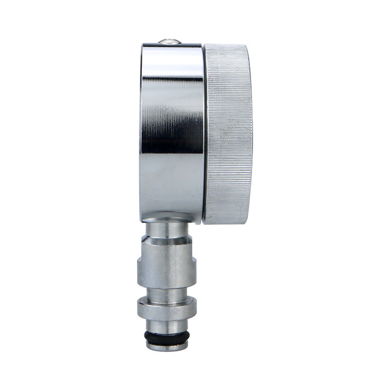 Insertion-Type DN10 KJ10 Thread Shockproof Mining Pressure Gauge CE Pressure Indicator
