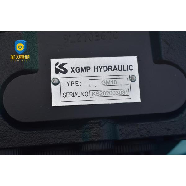 Assy final véritable de moteur de voyage d'excavatrice d'entraînement GM18 de pièces de rechange d'excavatrice de chenille