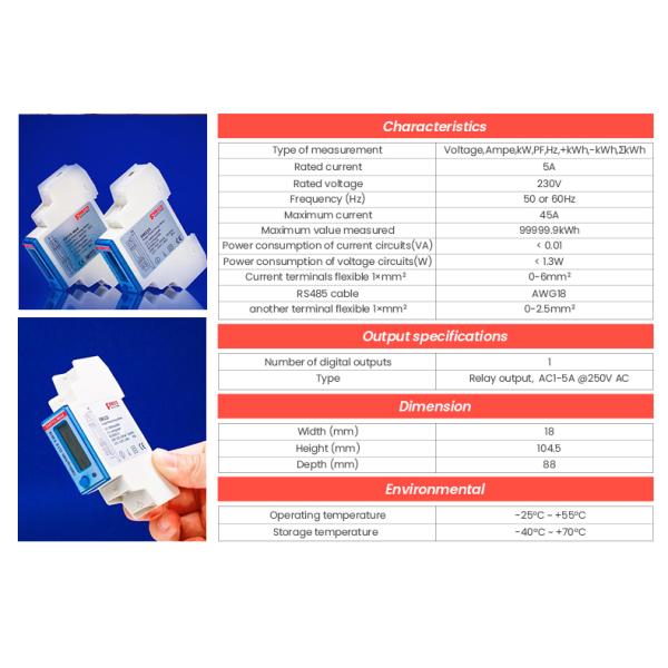 EM115-Mod-DO DC 5 45 A Modbus Control Output Remote Digital Display and MID Certificate