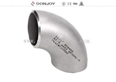 SS304 Industrial Butt weld Stainless Steel bend elbow 90 degree Pipe Fittings Sch10 Sch 20 SCH40 pipe accessories