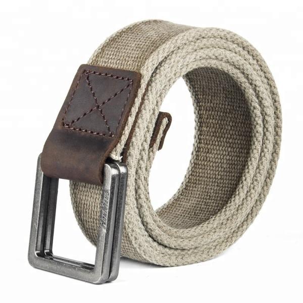 3.8cm Garment Cotton Canvas Belt
