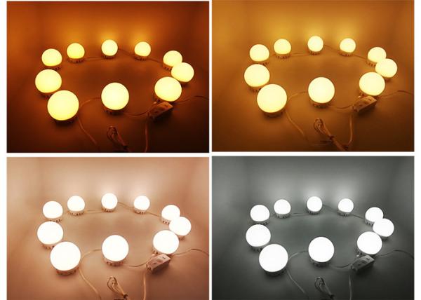 1200LM LED Makeup Vanity Lights Home Bathroom Dressing Dimming 5 Colors