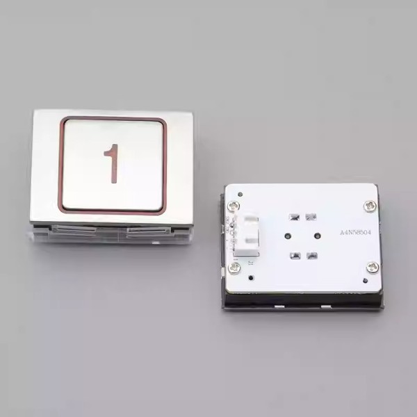 Modern Design Elevator Call Button Square Push Button Switch Spare Parts
