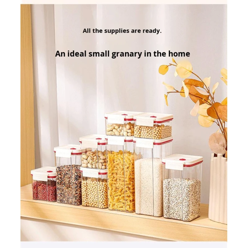 Modern Sustainable Vacuum Sealer Electric Air Pump Grain Moisture-Proof Fresh-Keeping Box for Food