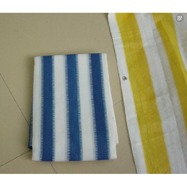 Plastic Sun Protection Balcony Safety Net With 12m Ropes And Zip Ties 140gsm - 250gsm