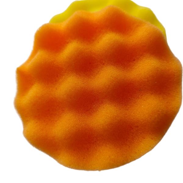 Dual Action Car Polishing Pad Mixed Foam Buffing Pad For Waxing Paint Correction