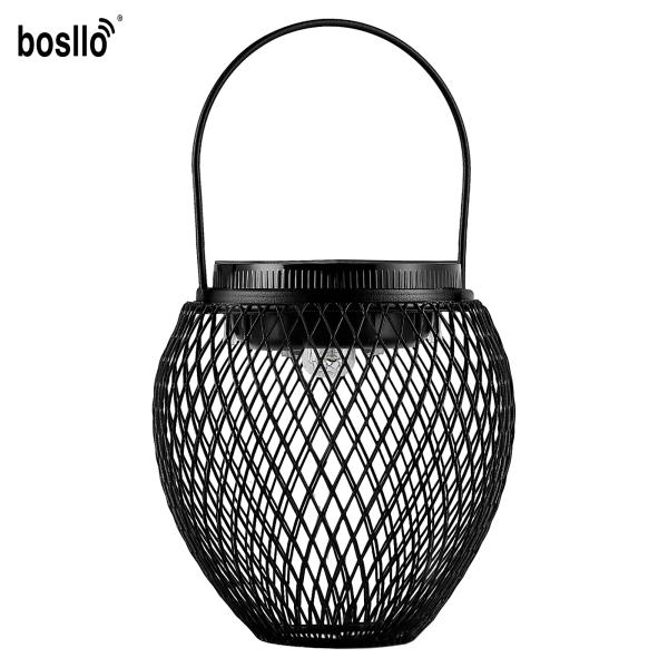Weatherproof Solar Hanging Lights for Garden NIMH Rechargeable Battery 6000K White Light 3000K Warm Light