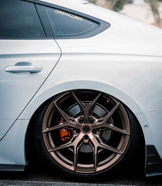 Forged Wheels Gold Finish 5X120 Passenger Car Alloy Wheels M Performance 763m Style for F87 M2 M3 M4 E90 E87 E91 F80 F82