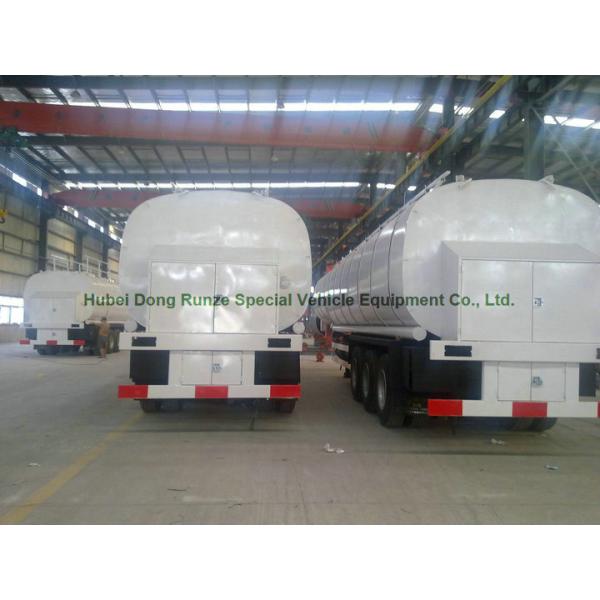 50Ton liquid Asphalt Tanker Semi-trailer with 2TBL45P BALTUR Heating and Insulation