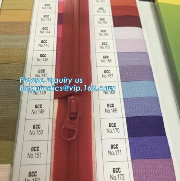 3#,4#,5#,6#,7#,8#,9#, 10#,12# Nylon Zipper, rubble zipper, PU zipper, YKK Open End Nylon Waterproof Zipper
