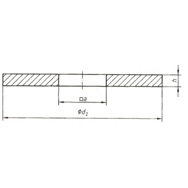 DIN440 Steel Flat Washer , Plain Steel Washers Size M3 - M39 Zinc Plated