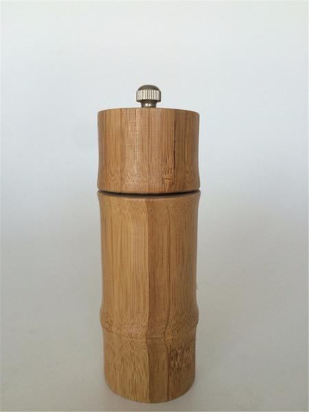 Bamboo Wooden Pepper Mill And Salt Shaker For Kitchen Cooking Tools