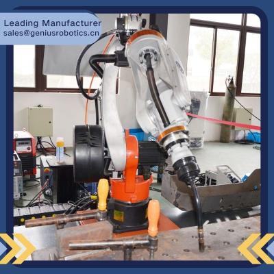 Robots industriels économiques de soudure à l'arc électrique avec le Tableau tournant de soudure de positionneur