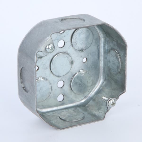 UL Listed Prefabrication Electrical Conduit Box Cover With 1/2 3/4 Knockouts