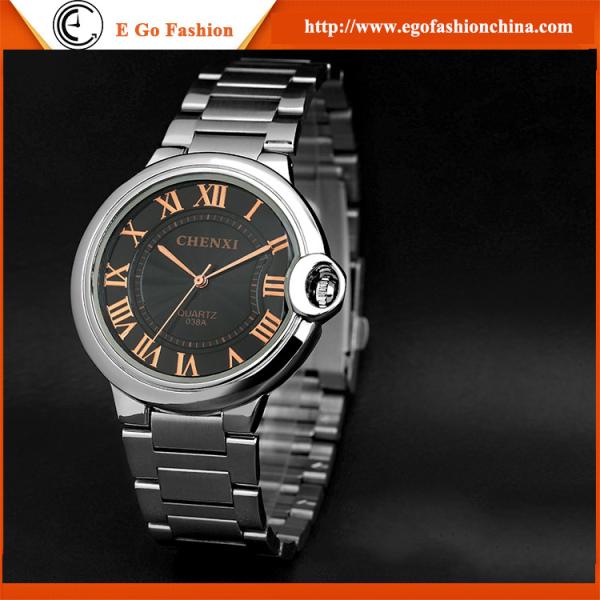 038A Fashion Watch Wholesale Price Quartz Analog Watches CHENXI Branding Watch Steel Watch