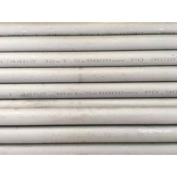 1,4462 tubo de acero inoxidable a dos caras 2205 S31803 S32205 para industrial químico