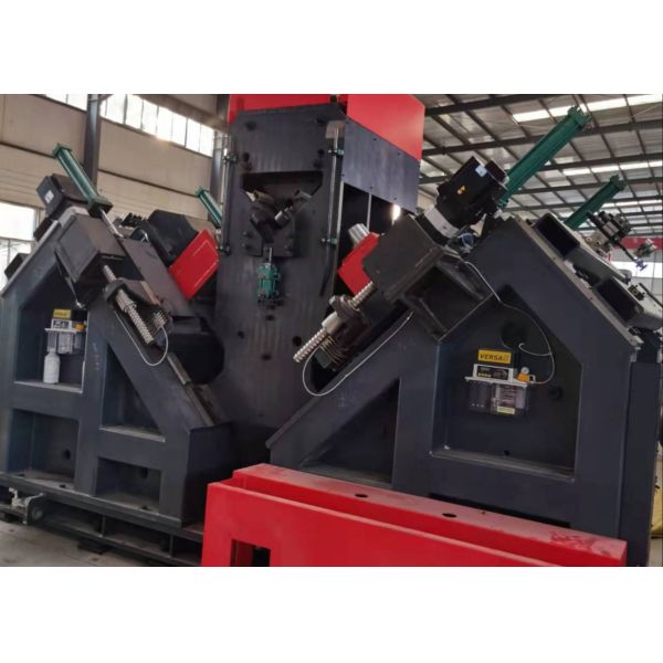 4 Character Groups Versatile CNC Angle Steel Drilling Machine Line 18 Characters Per Group
