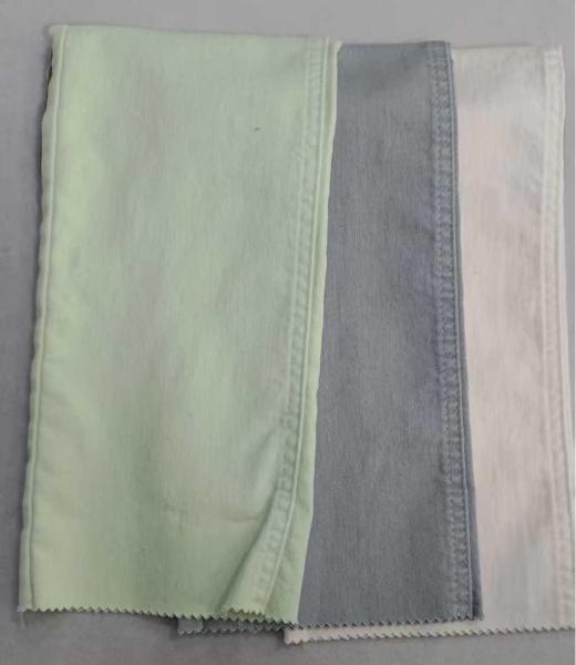 Rotor spinning 260GSM with full width 62 construction 16*75D/40D+16 Satin Denim fabric  JS4124-260