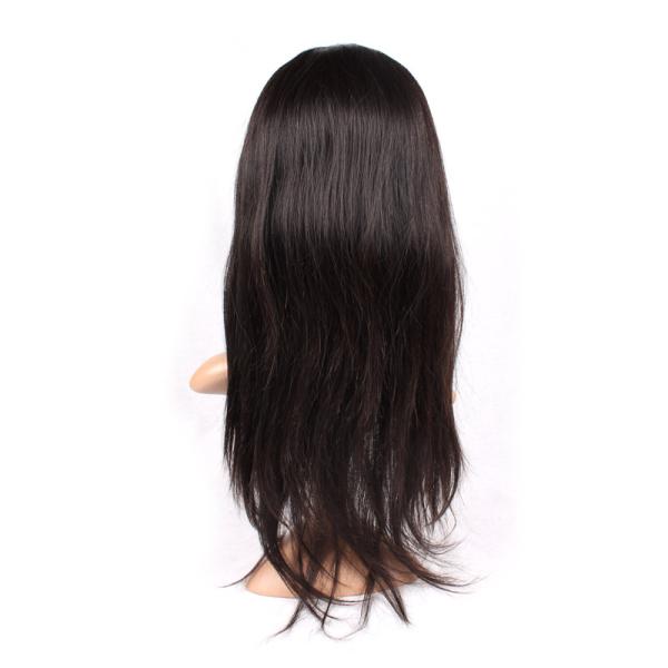Tangle Free Brazilian Front Lace Wigs , Silky Straight Wig 14