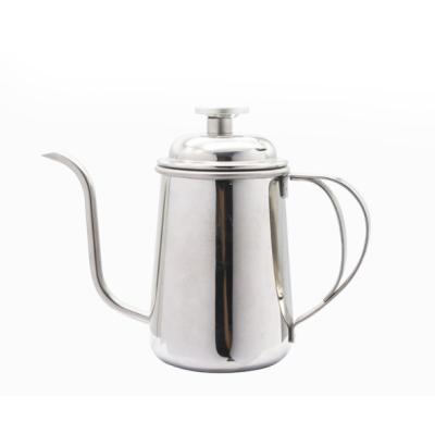 1L Morden Stainless Steel Coffee Pot Hand Drip Coffee Kettle  OEM Service
